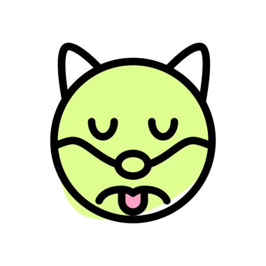 Mutsuz köpek, resmin baş temsilcisi.