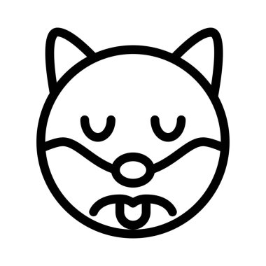 Mutsuz köpek, resmin baş temsilcisi.