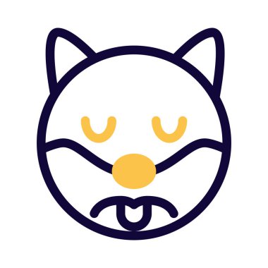 Mutsuz köpek, resmin baş temsilcisi.