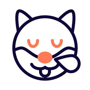 Burnundan ter damlayan köpek horlaması.