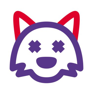 Tilki gözleri sohbet etmek için resim simgesini çaprazladı