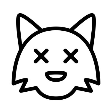 Tilki gözleri sohbet etmek için resim simgesini çaprazladı