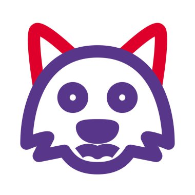 Üzgün tilki somurtkan resim temsilcisi sohbet simgesi