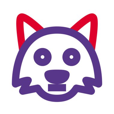 Tarafsız tilki suratı, düz ağızlı ifade.