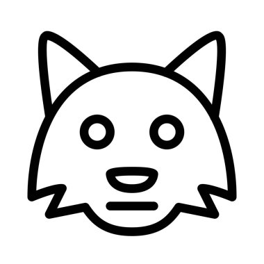 Tarafsız tilki suratı, düz ağızlı ifade.