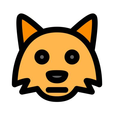 Tarafsız tilki suratı, düz ağızlı ifade.