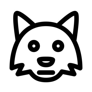 Tarafsız tilki suratı, düz ağızlı ifade.