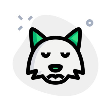 Sohbet için üzgün surat resmedici Fox emojisi