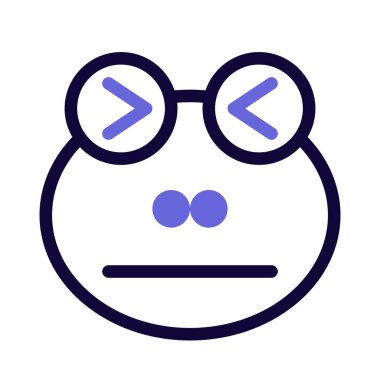 Kurbağa, gözleri kapalı resimsel gösterimi şaşırttı