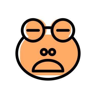 Kurbağa emojisi somurtkan resim temsilciliği gözleri kapalı