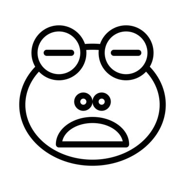 Kurbağa emojisi somurtkan resim temsilciliği gözleri kapalı