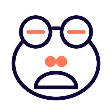Kurbağa emojisi somurtkan resim temsilciliği gözleri kapalı