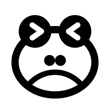 İnternette paylaşılan emojiyi kısarken kurbağa kaşlarını çattı