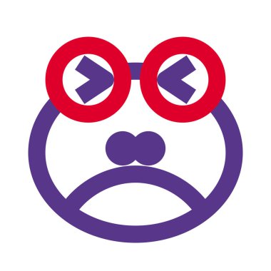 İnternette paylaşılan emojiyi kısarken kurbağa kaşlarını çattı