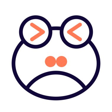 İnternette paylaşılan emojiyi kısarken kurbağa kaşlarını çattı