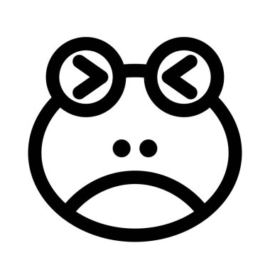 İnternette paylaşılan emojiyi kısarken kurbağa kaşlarını çattı