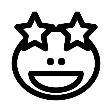 Sırıtan yıldız, kara kurbağasının gözlerine yapıştı.