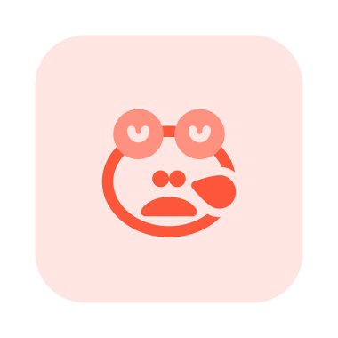 Burundan ter damlayan kurbağa horlaması.