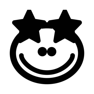 Kurbağa yüz ifadesine takılmış bir yıldız.