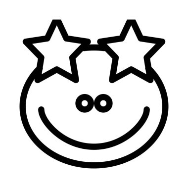 Kurbağa yüz ifadesine takılmış bir yıldız.