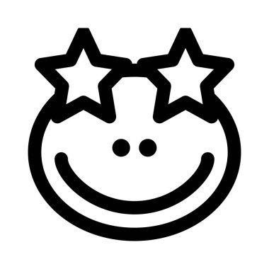 Kurbağa yüz ifadesine takılmış bir yıldız.