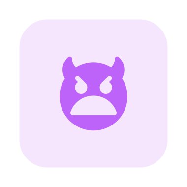 şeytan, sosyal medyada paylaşılan kızgın ifade ile yüzleşir