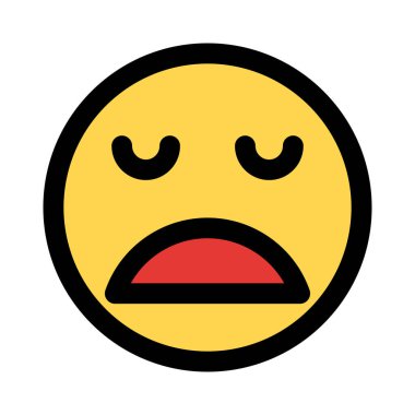 Acı içinde kederli bir yüz, gözleri kapalı.