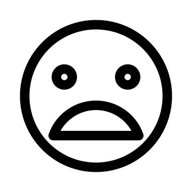 Acı çeken surat ifadesi açık ağızla