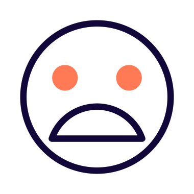 Acı çeken surat ifadesi açık ağızla