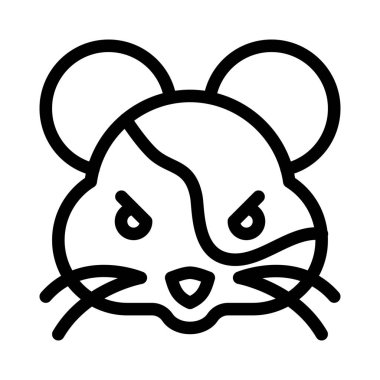 Kuryede paylaşılan suratını buruşturan hamster ifadesi