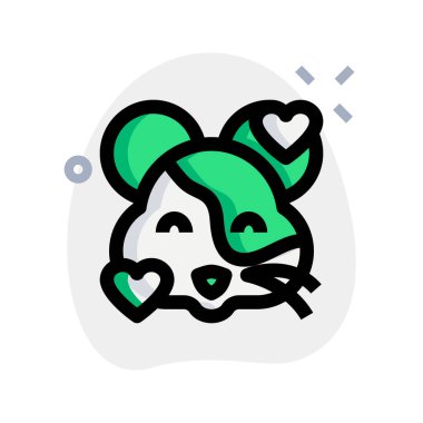 Gülen hamster 'ın kalbi yüz ifadeleri etrafında dönüyor.