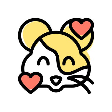 Gülen hamster 'ın kalbi yüz ifadeleri etrafında dönüyor.