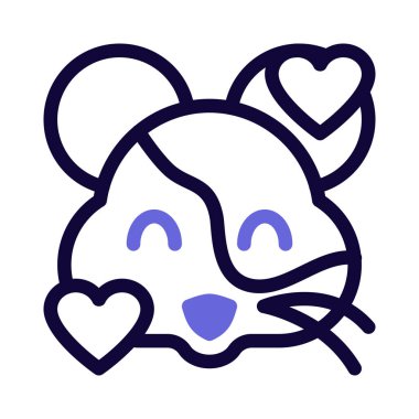 Gülen hamster 'ın kalbi yüz ifadeleri etrafında dönüyor.