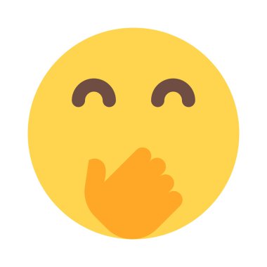 Yüzünde utangaç bir ifade var.