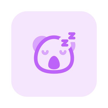 İnternette paylaşılan emoji resimli Uykucu Koala
