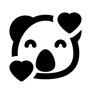 Koala ve kalp yüz ifadeleri etrafında dönüyor.