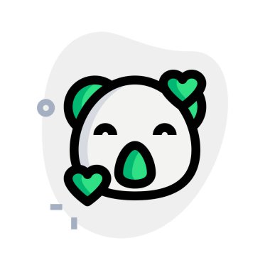 Koala ve kalp yüz ifadeleri etrafında dönüyor.