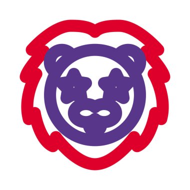 Aslan gözlerinde takılı kalmış yıldız.