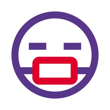 Yüzünde tıbbi ya da kirlilik maskesi