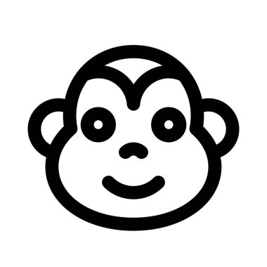 Sohbet için maymun emojisinin resim sunumu