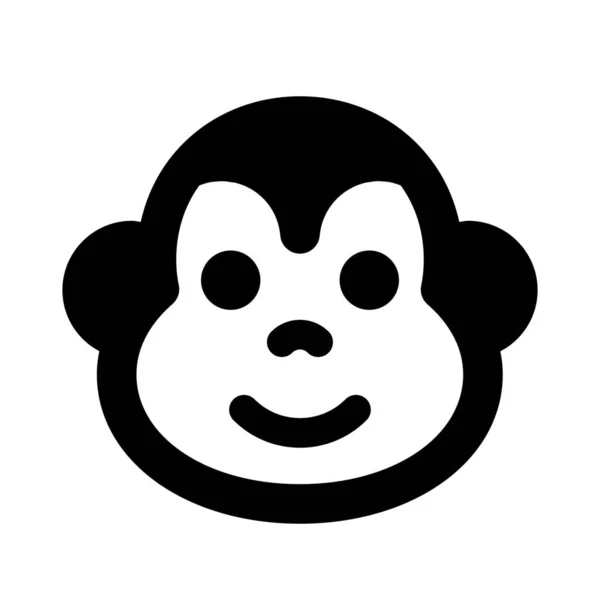 Representação Pictórica Emoji Macaco Para Chat —  Vetores de Stock