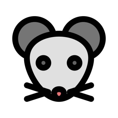 Sosyal medya için fare veya fare resimli ifade