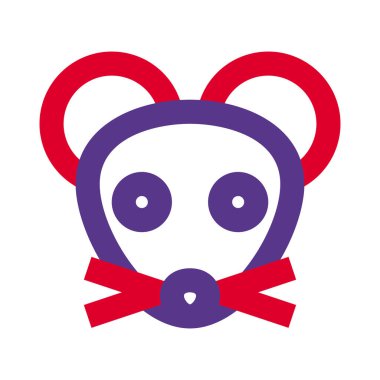 Sosyal medya için fare veya fare resimli ifade