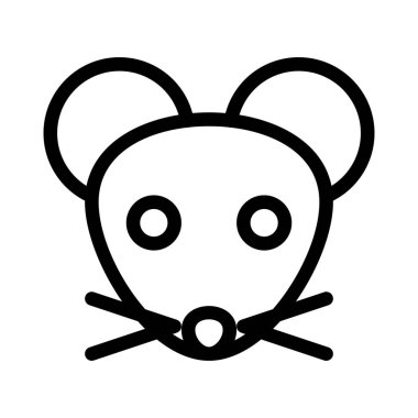 Sosyal medya için fare veya fare resimli ifade