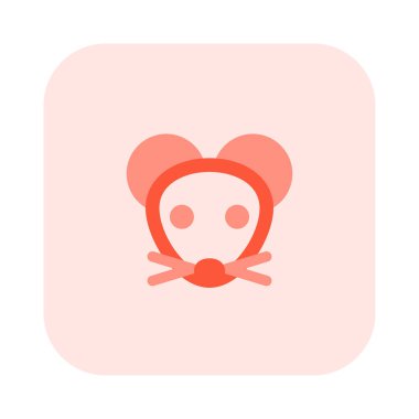 Sosyal medya için fare veya fare resimli ifade