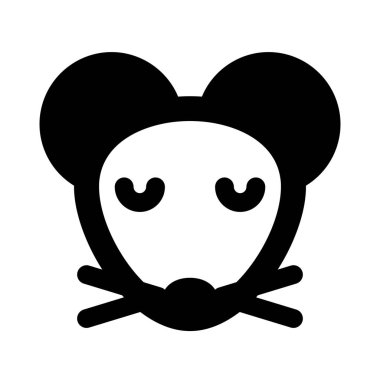 Sohbet için üzgün surat resmi fare emojisi