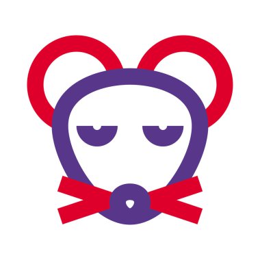 Sohbet için üzgün surat resmi fare emojisi