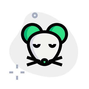 Sohbet için üzgün surat resmi fare emojisi