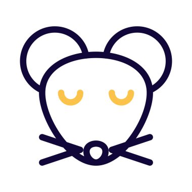 Sohbet için üzgün surat resmi fare emojisi