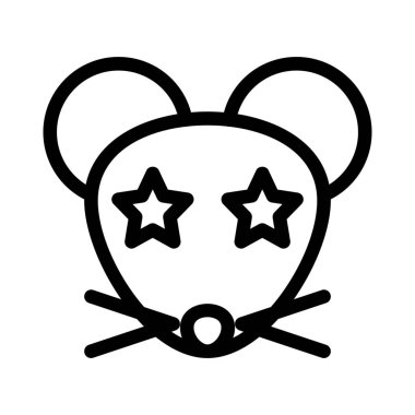 Fare simgesine takılmış yıldız